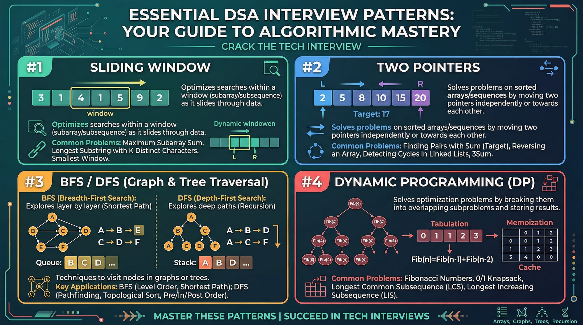 DSA Interview Questions Arrays, Trees & Graphs Problems