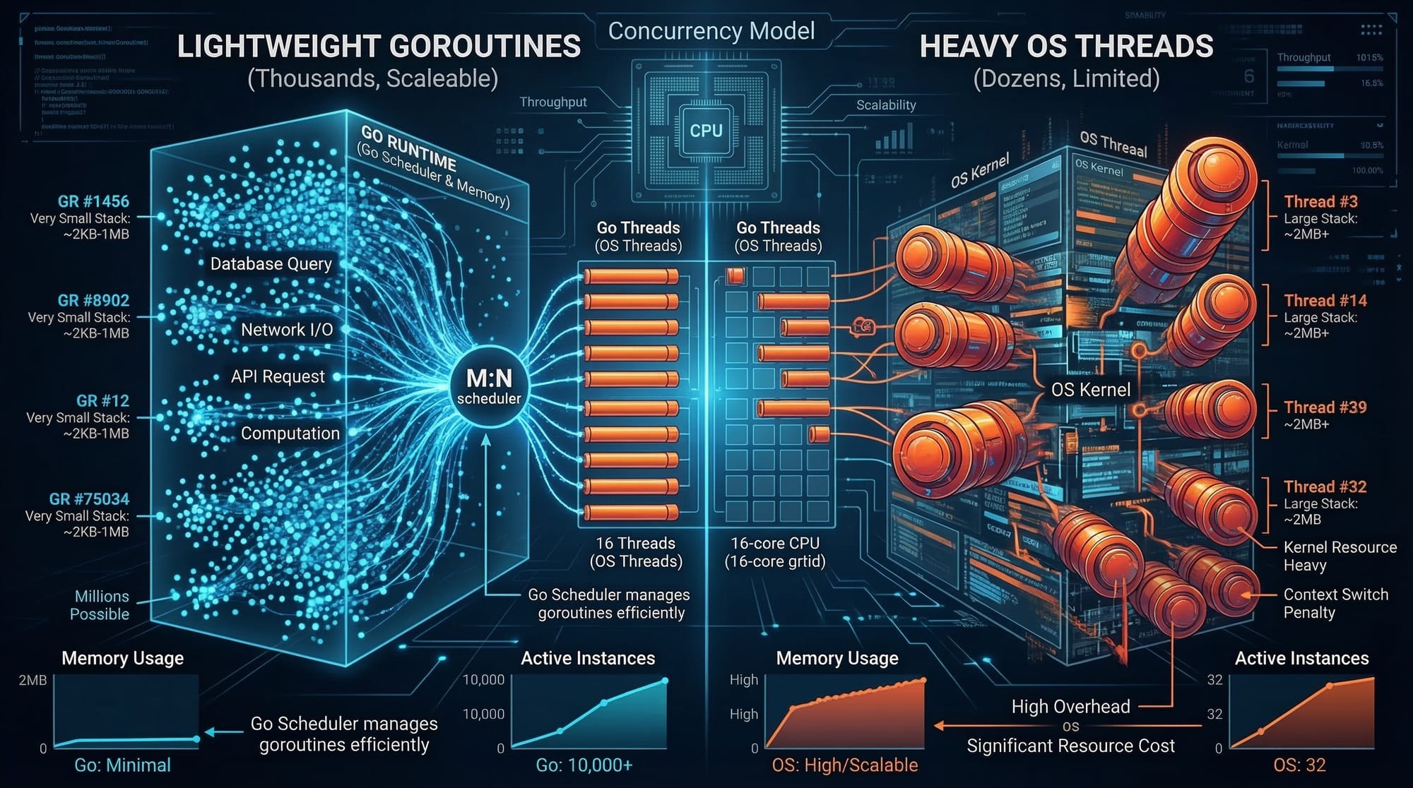 Go Goroutines & Concurrency: Complete Guide