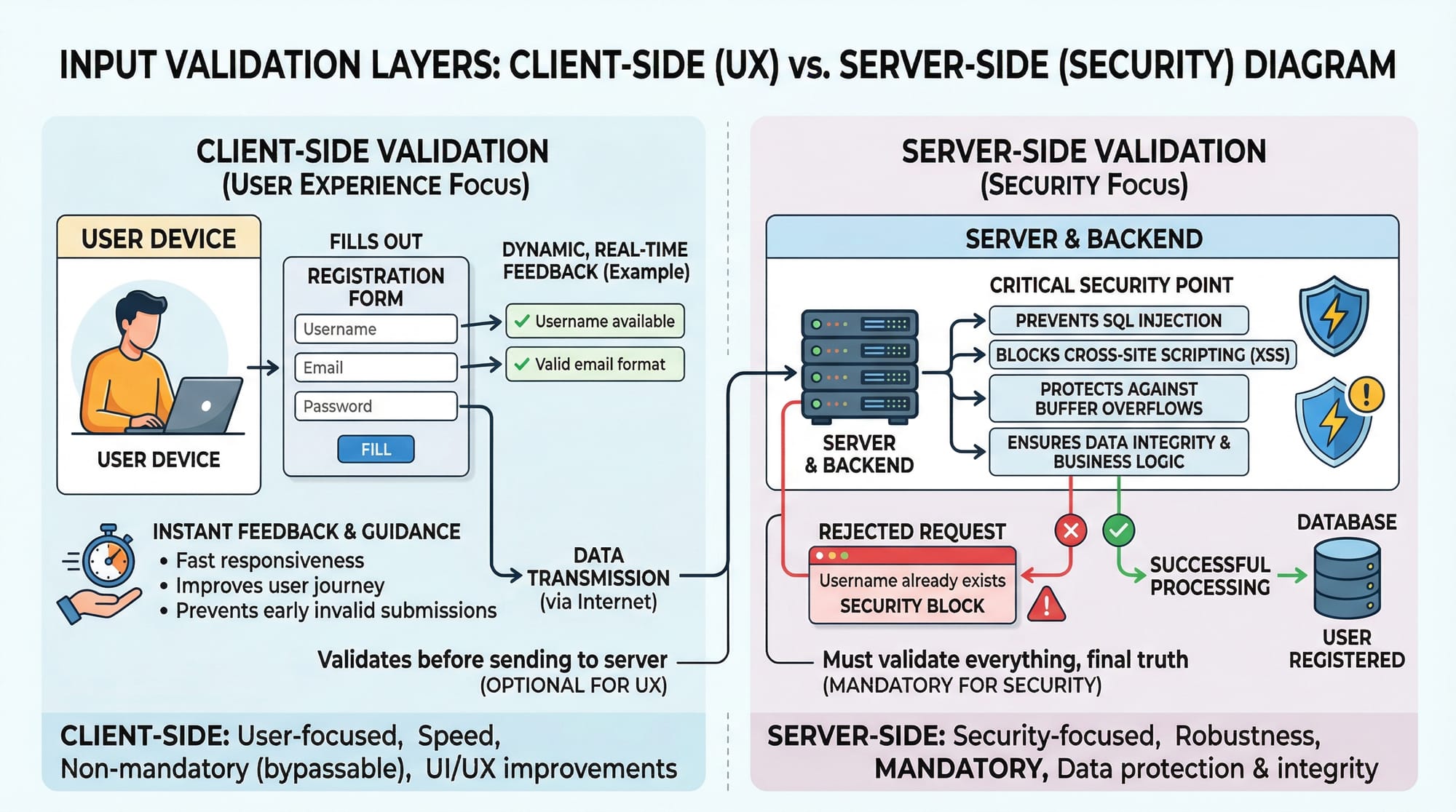 Input Validation & Sanitization Secure Coding Guide