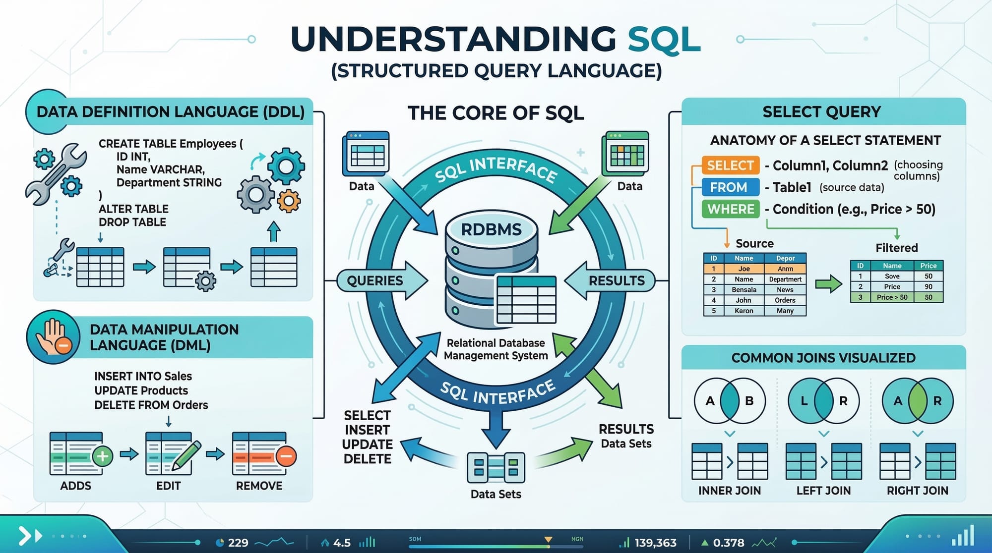 SQL INSERT UPDATE & DELETE Data Modification