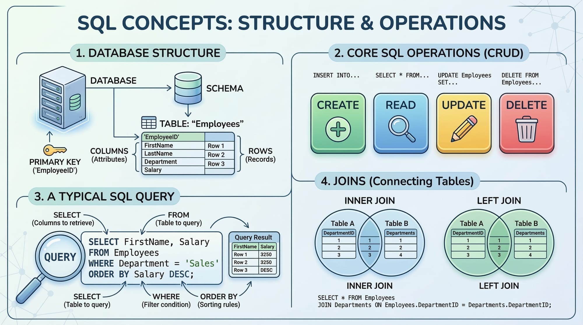 SQL Indexes Views & Optimization Basics