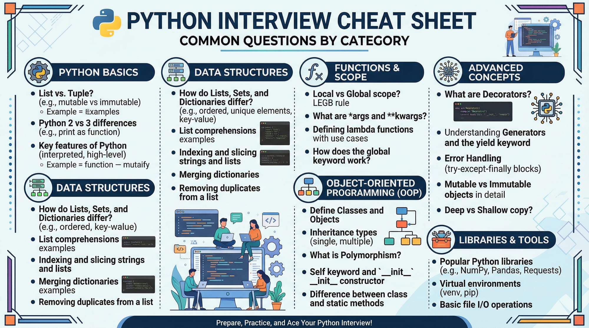 Python Interview Questions Top 50 Q&A for 2026
