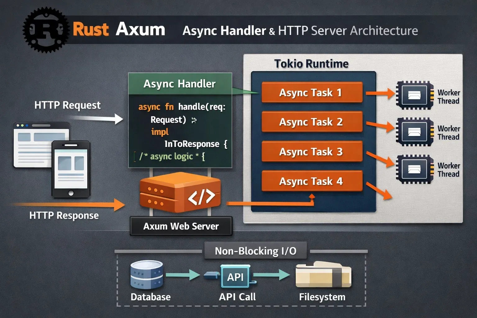 Rust Web Development with Axum & Tokio