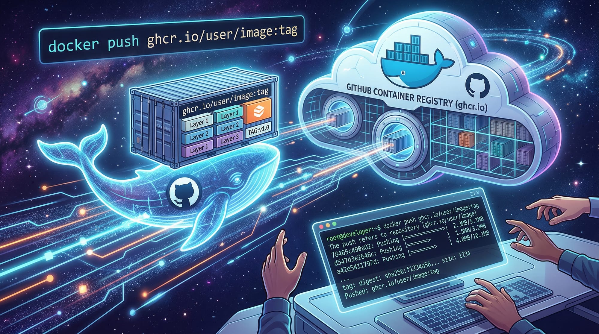GitHub Packages & Container Registry Publish & Use
