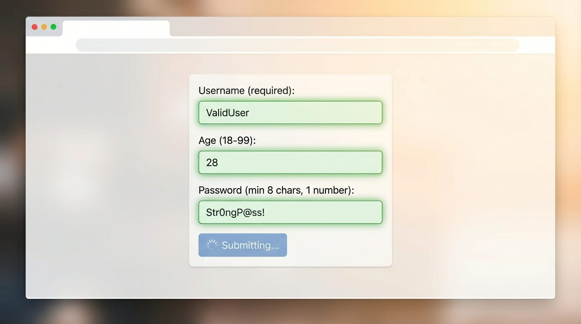 HTML Forms Advanced Validation  FormData & File Uploads