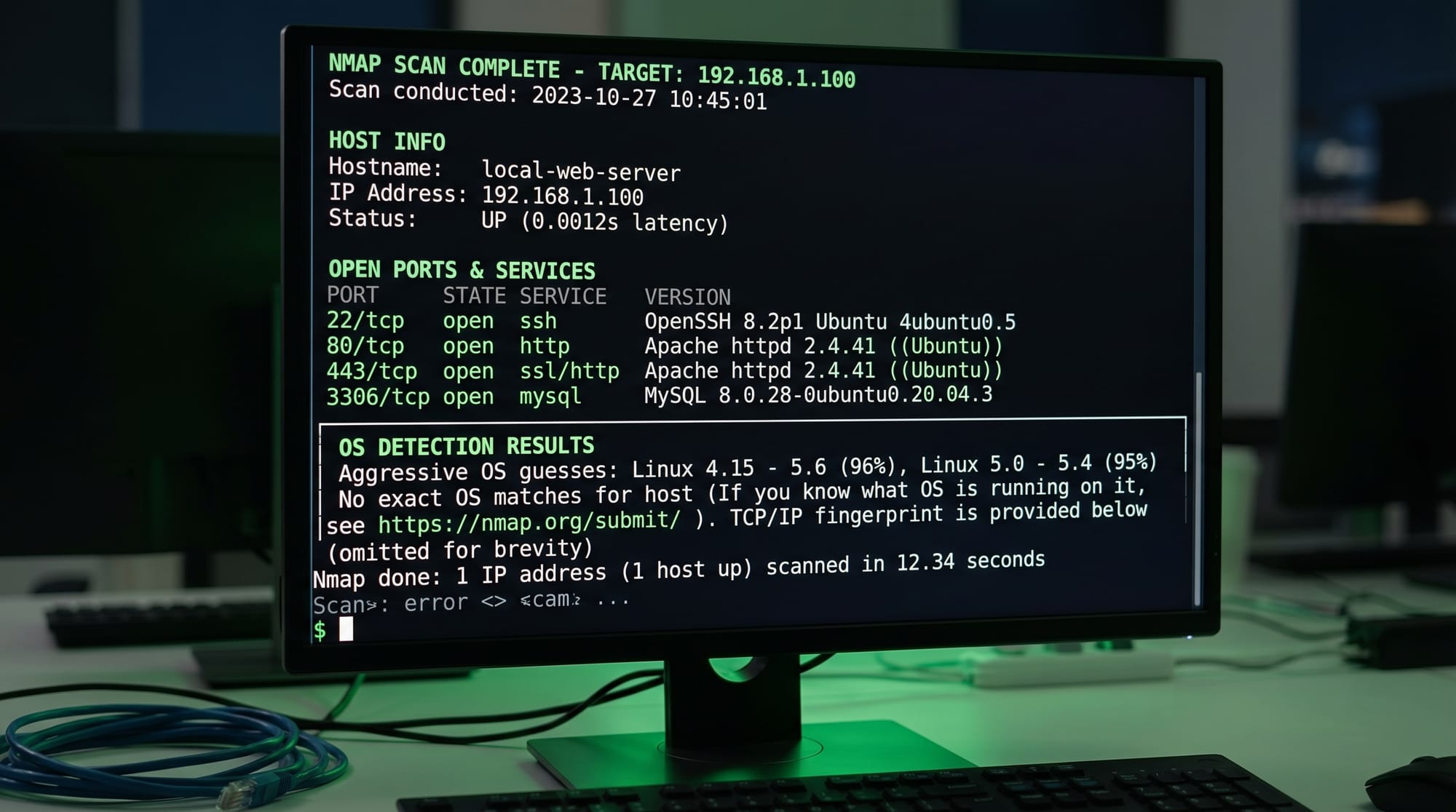 Nmap Tutorial Network Scanning & Security Auditing