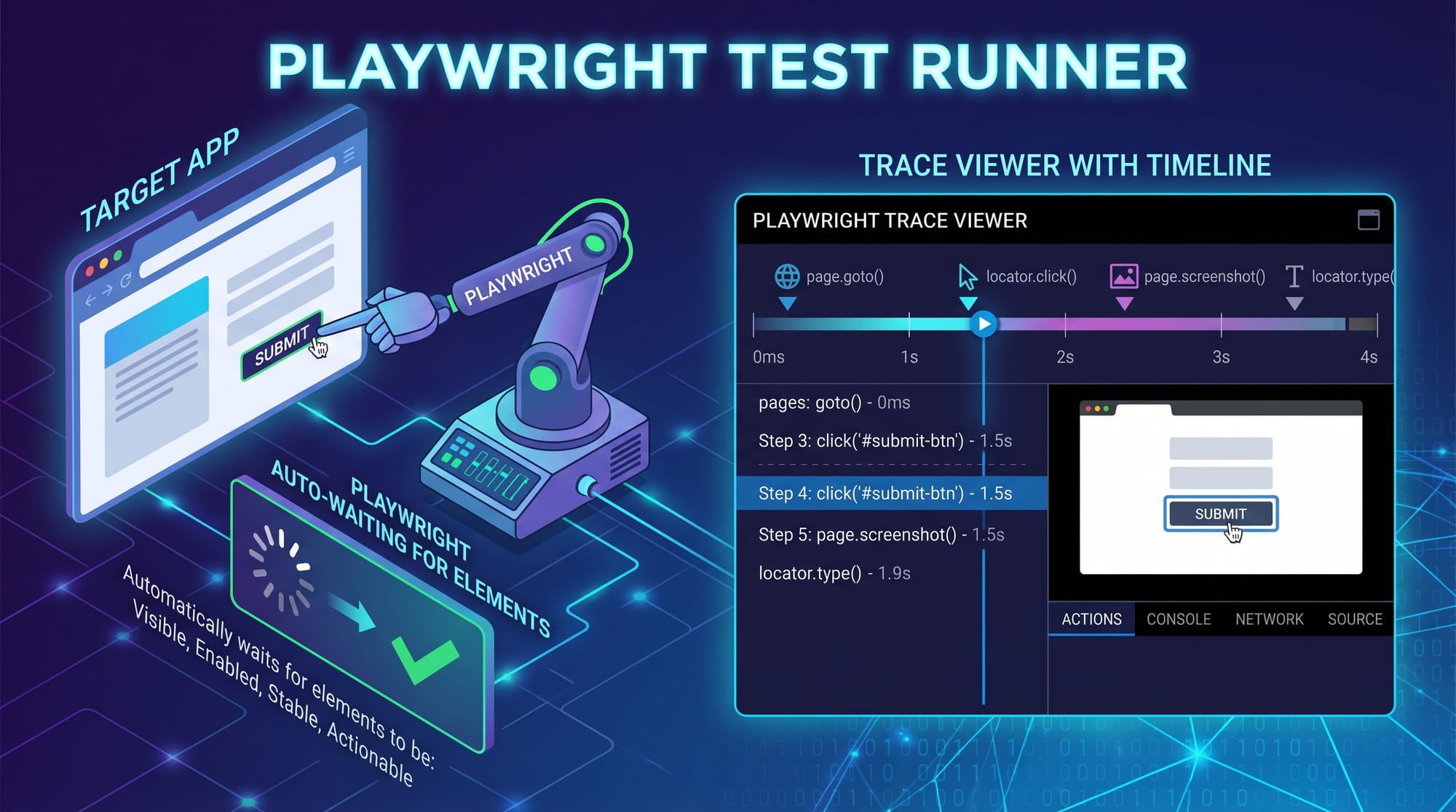 Playwright Tutorial End to End Testing with Auto Wait 2026