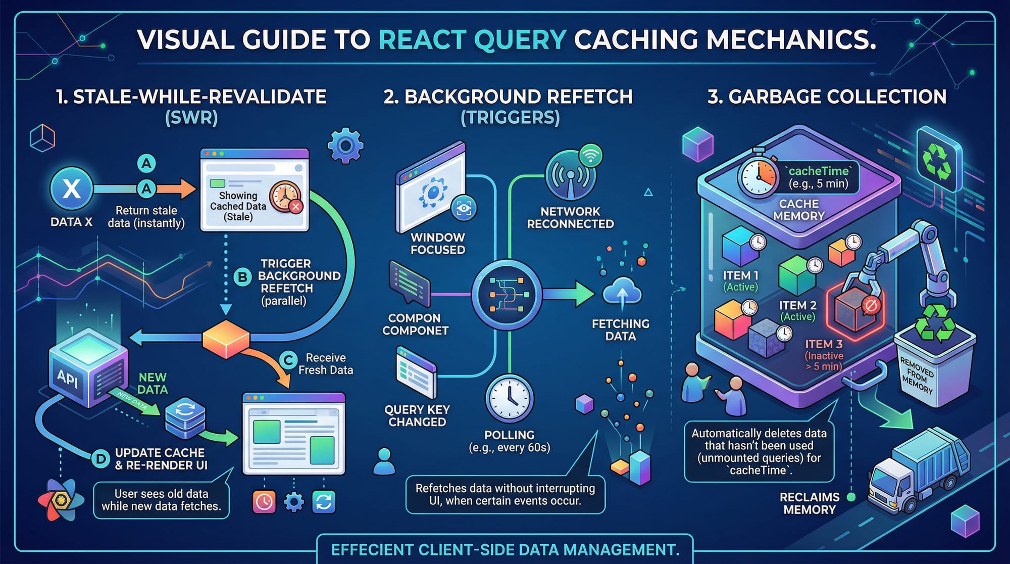 React Query (TanStack Query) Server State Management