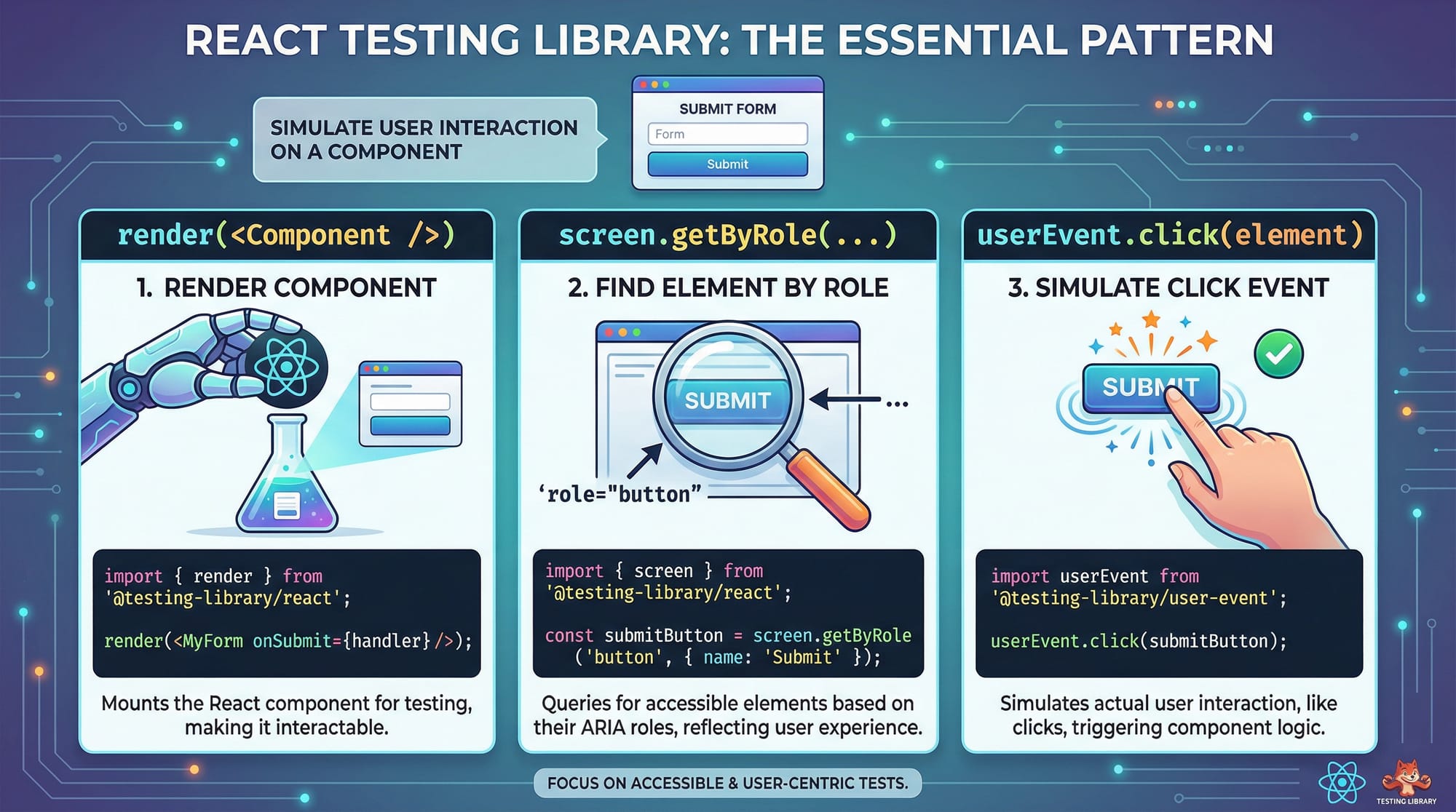 React Testing Library Unit & Integration Testing Guide