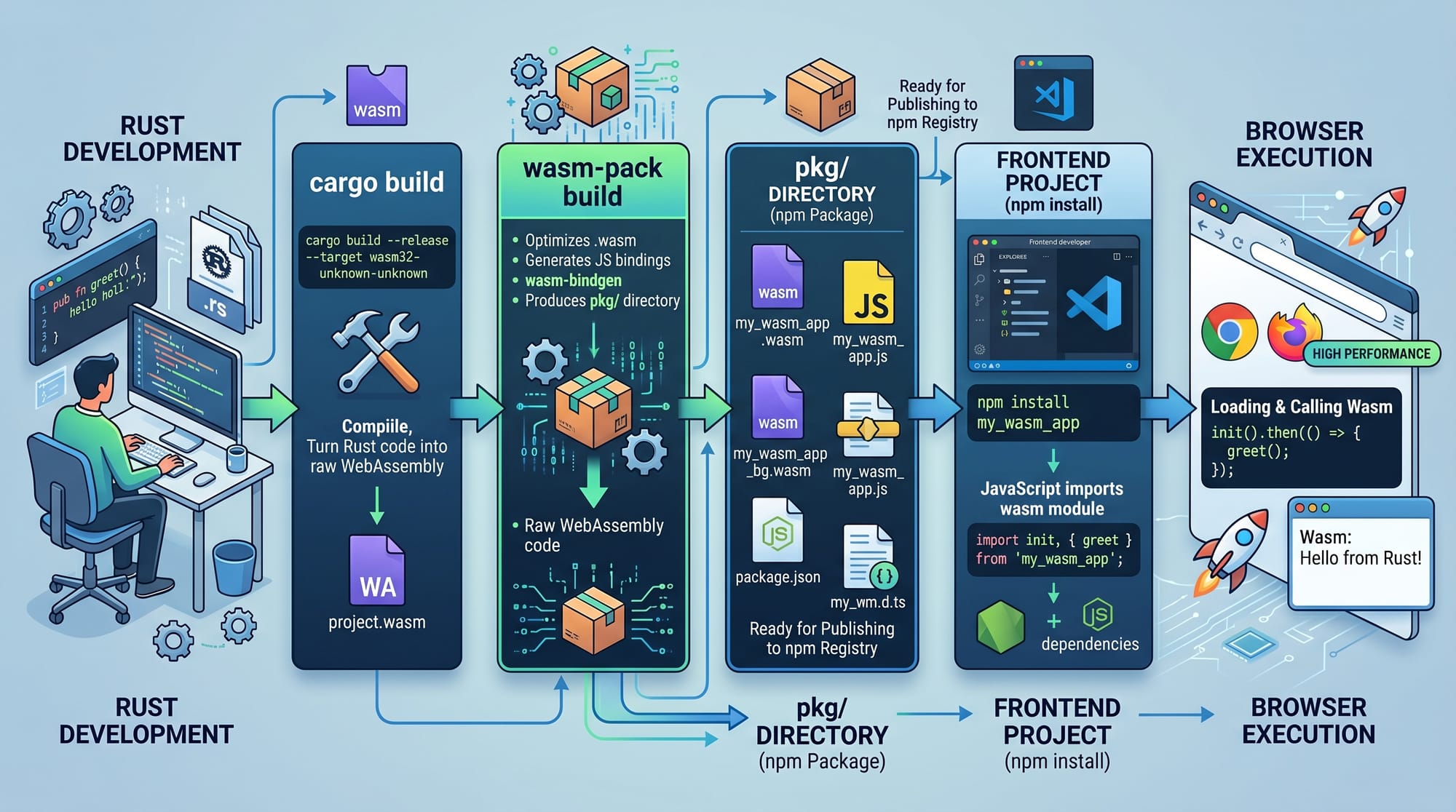 Rust & WebAssembly Build High Performance Web Apps