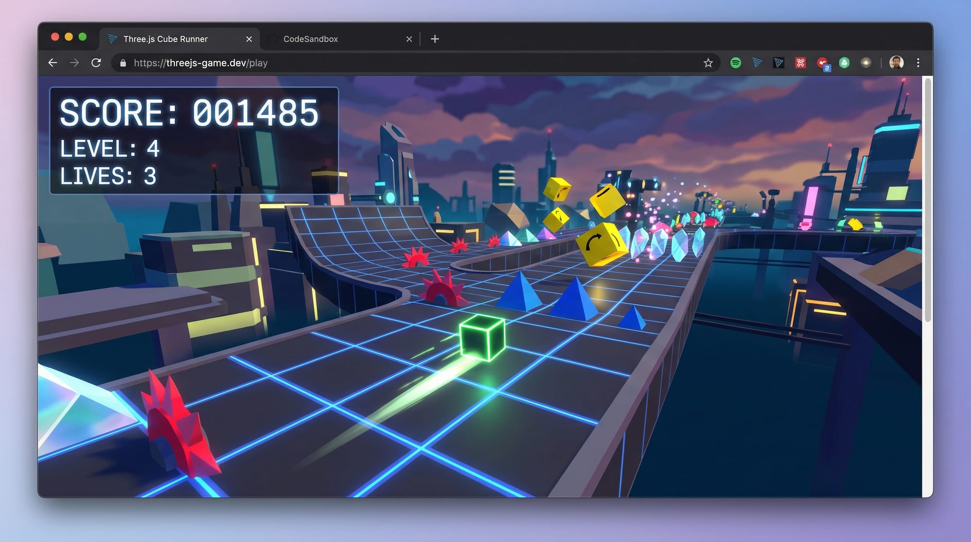 Three js Game Dev Build a Browser Game with WebGL