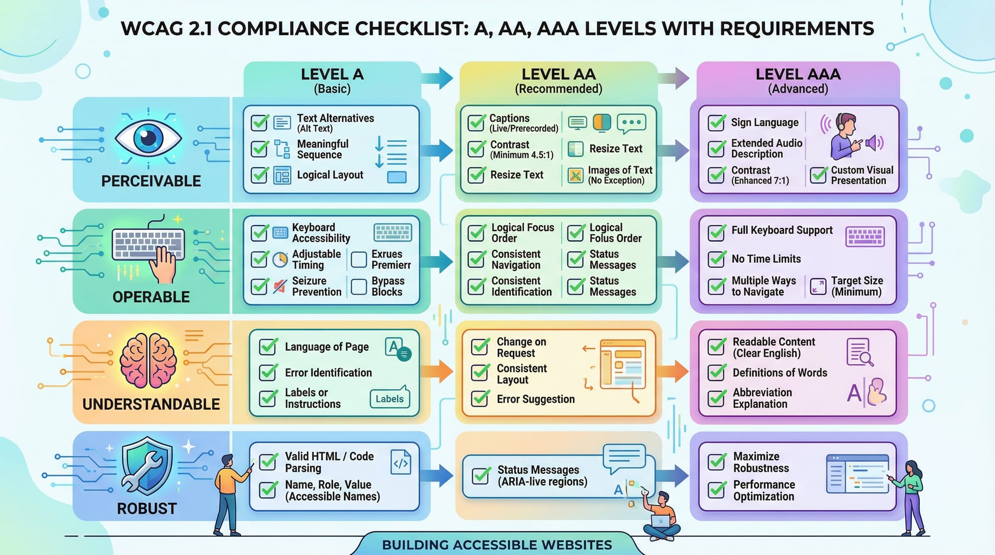 Web Accessibility (WCAG) Building Inclusive Websites Guide